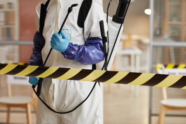 Professional Blood Cleanup technician working in Windham, ME